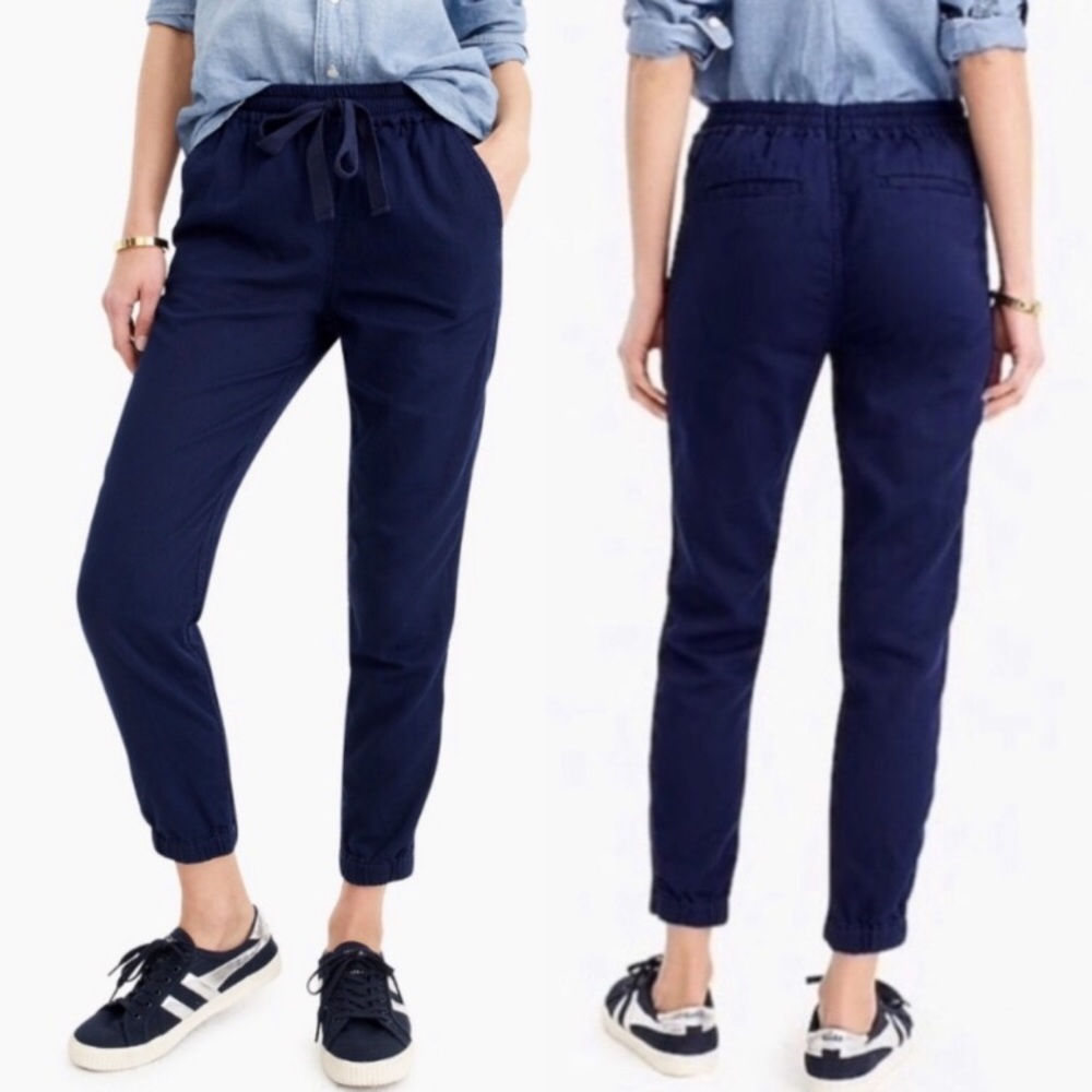 J crew point sur joggers